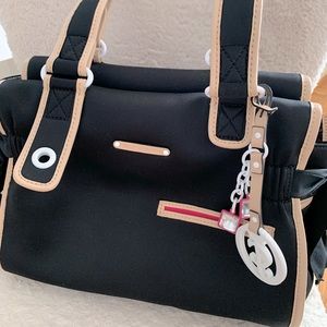 Black Juicy Couture Nylon baby bag